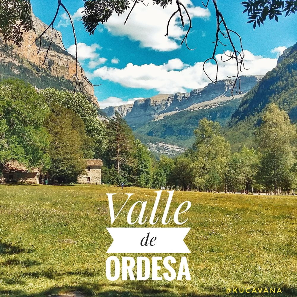 Ordesa Valley by motorhome. Huesca Pyrenees Route