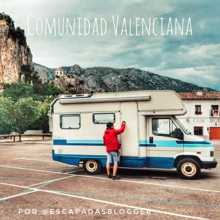 Valencia en autocaravana por los youtubers Escapadas Blogger