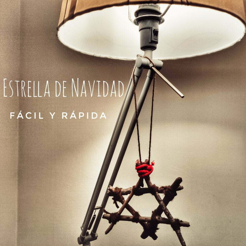 Cómo hacer una estrella de Navidad fácil y rápida