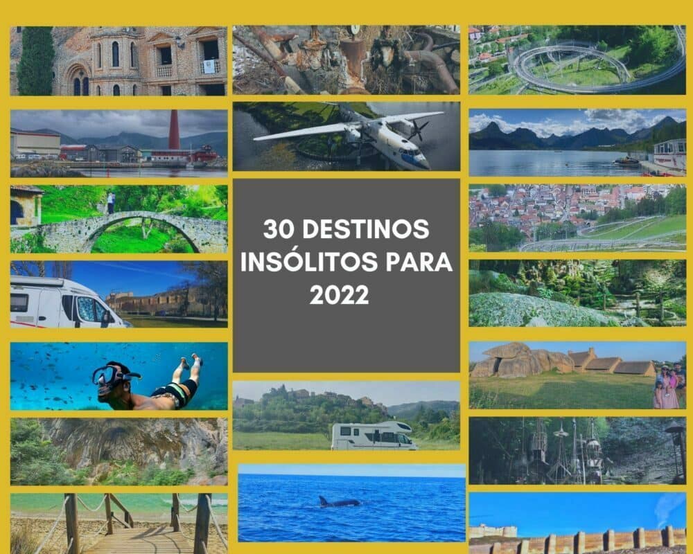 30 destinos insólitos