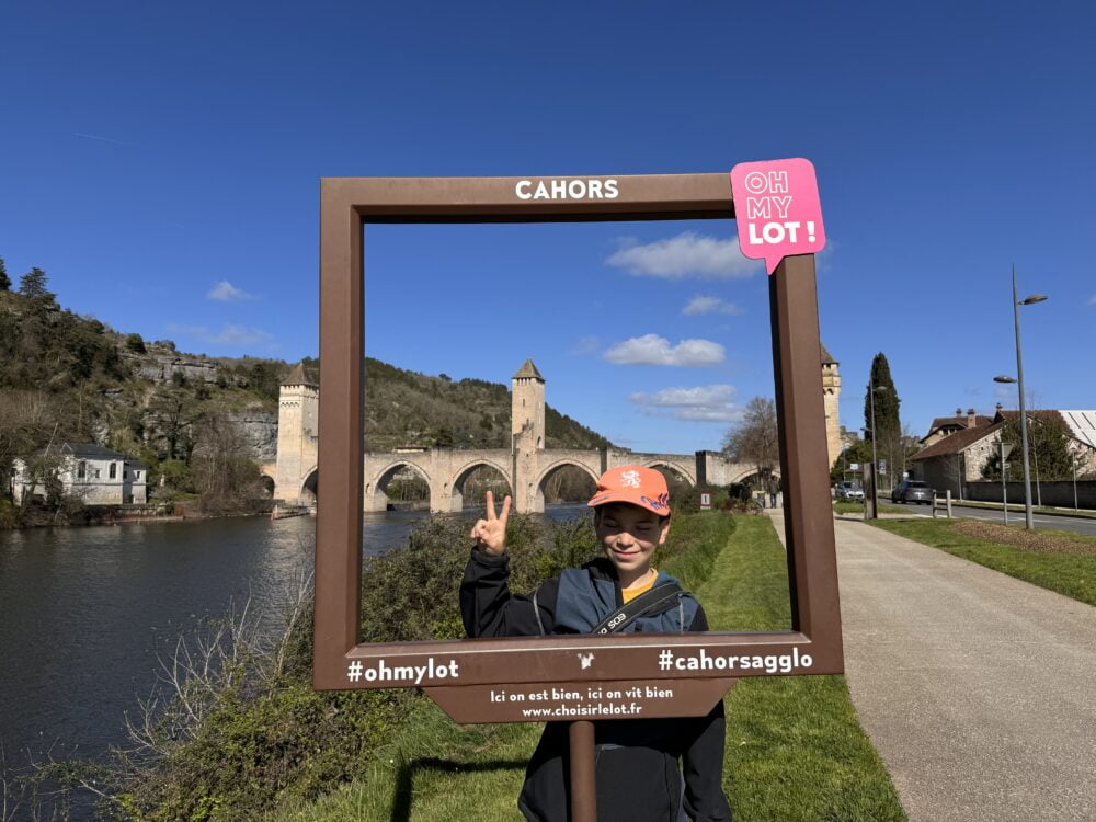 Cahors, capitale du Lot avec le Pont Valentré comme incontournable à Cahors