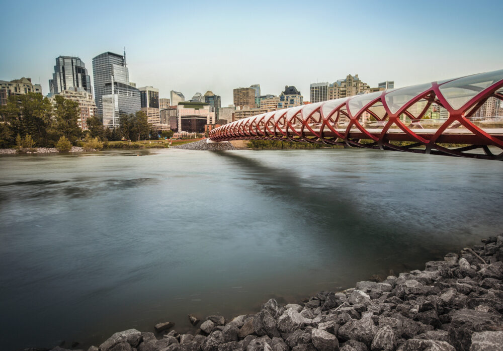 Peace Bridge de Calgary, el puente de la paz