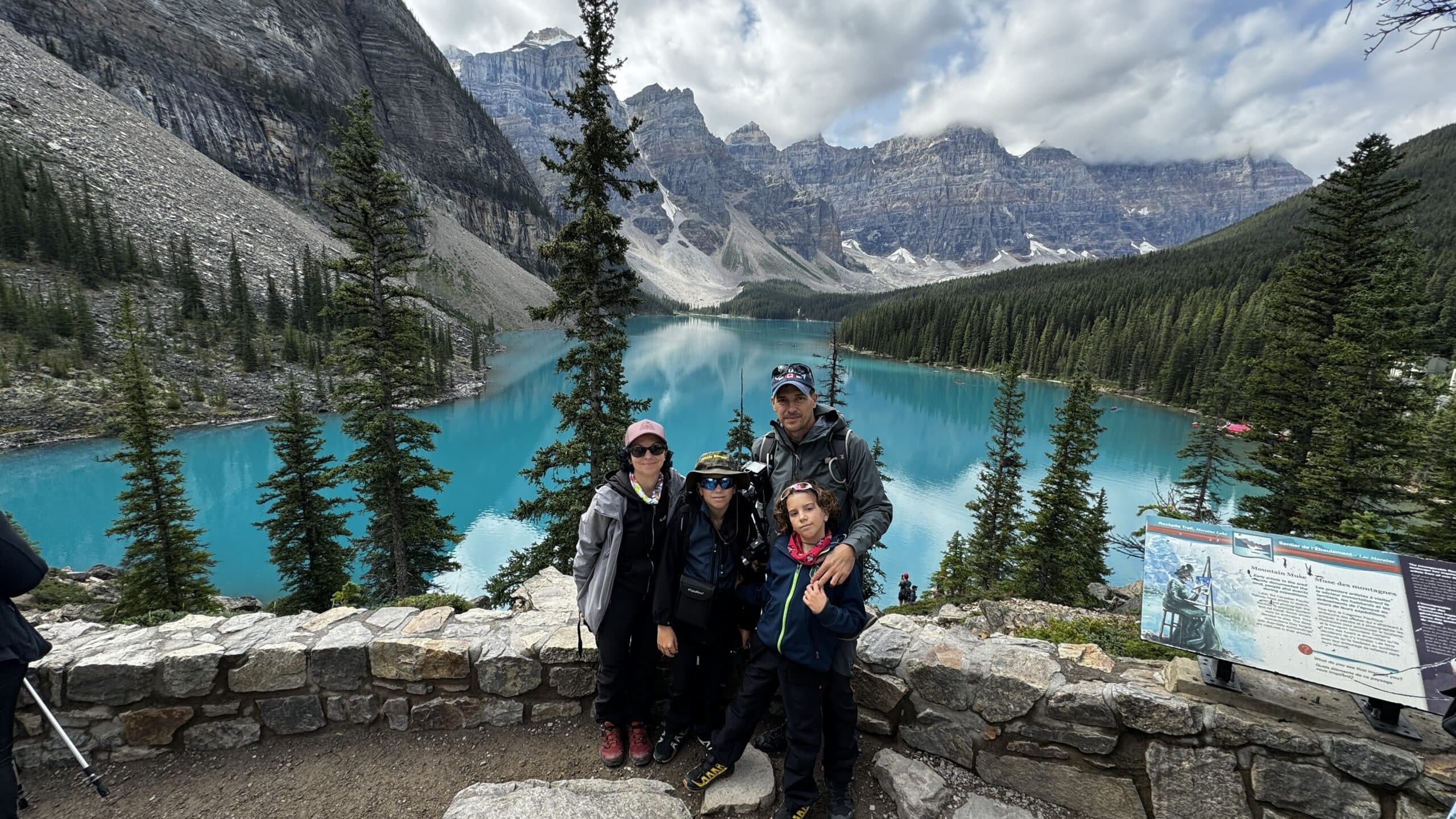 Parque Nacional de Banff, en el lago Morain