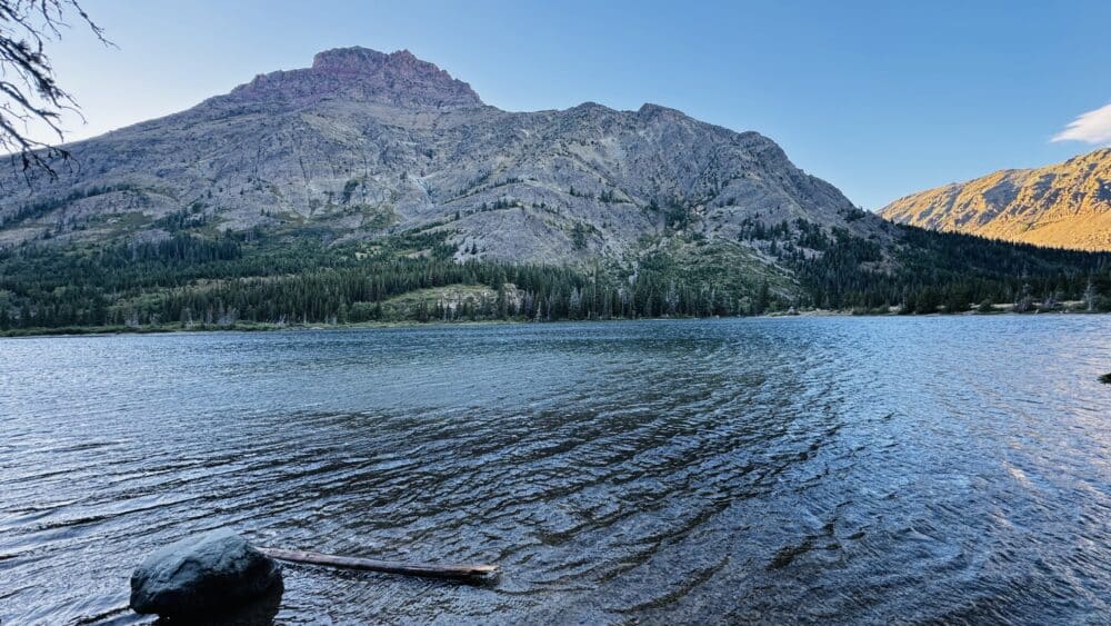 Lago del Two Medicine, en el Paradise Point