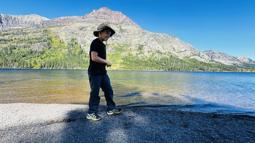 En el Lago de Two Medicine