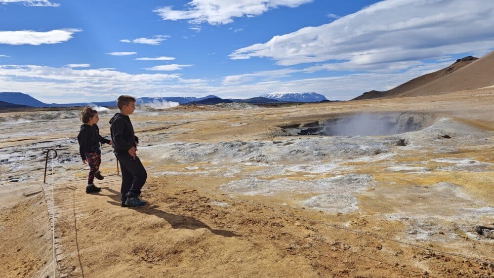 Zona geotermal de Hvrir de Islandia