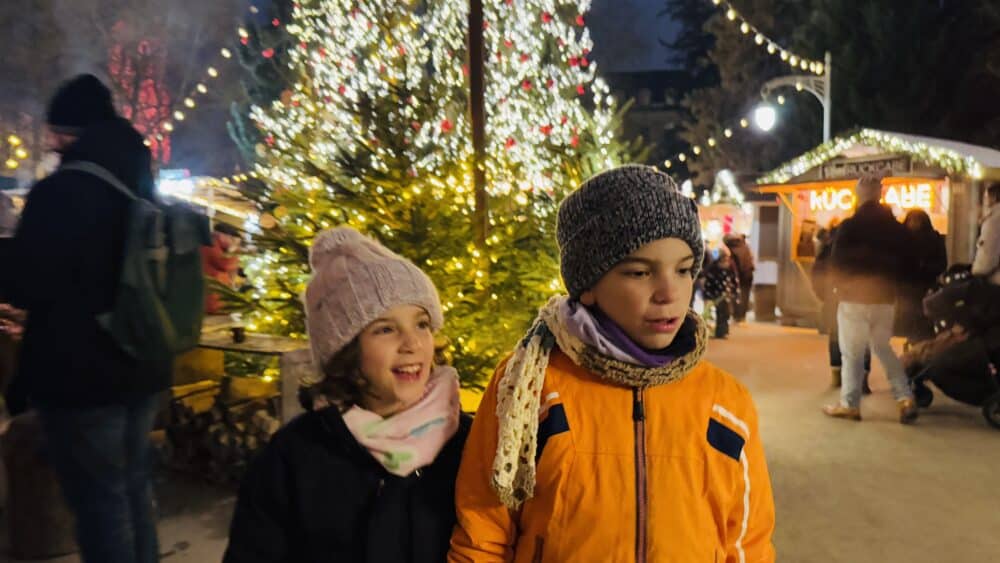 Mercado navideño de Berna en Navidadv