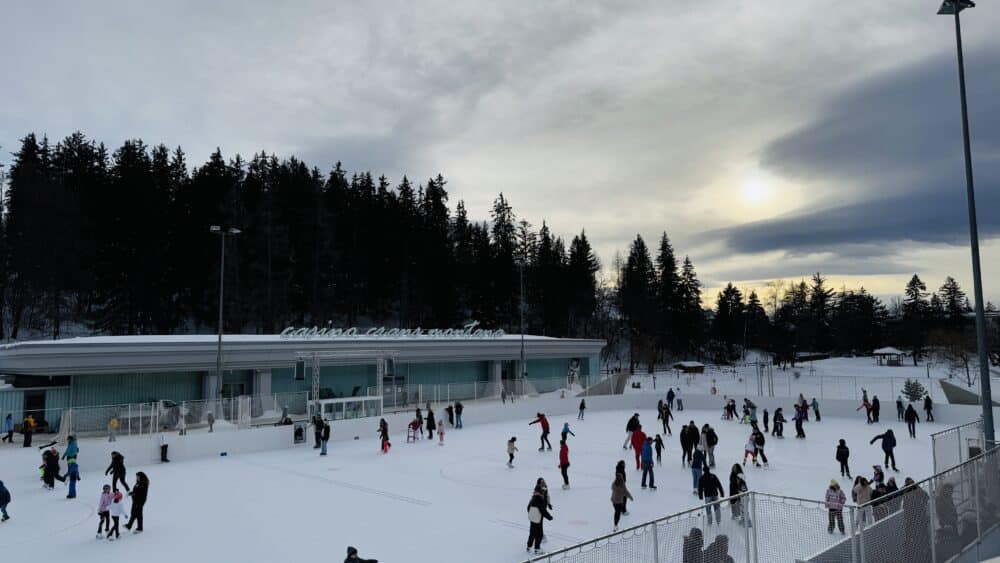 Pista de patinaje de Crans Montana